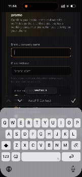 WeCheer AI self-serve campaign booking flow on a phone